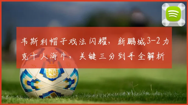 韦斯利帽子戏法闪耀,新鹏城3-2力克十人海牛,关键三分到手全解析